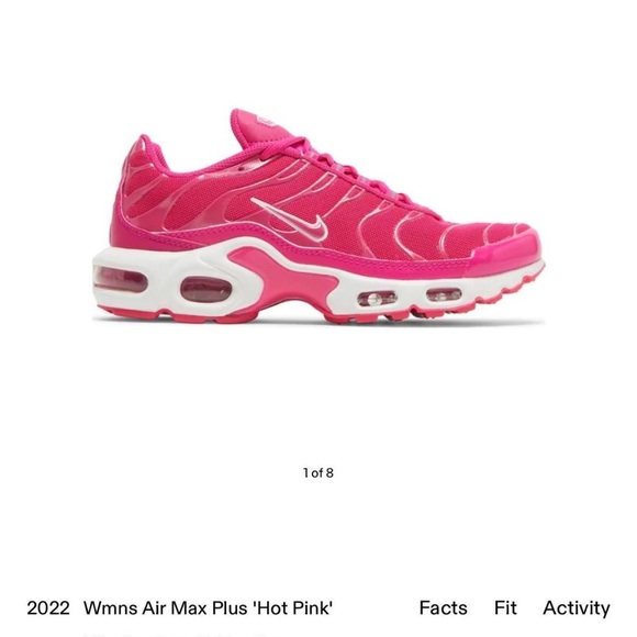 New Womens Air Max Plus ‘Hot Pink’ - Picture 1 of 7